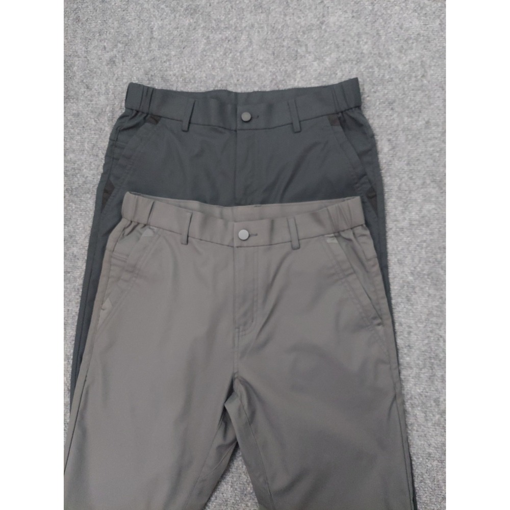 Lot 2 JACK ARCHER Jetsetter Pants Mens 30x28 Charcoal Space Black Performance